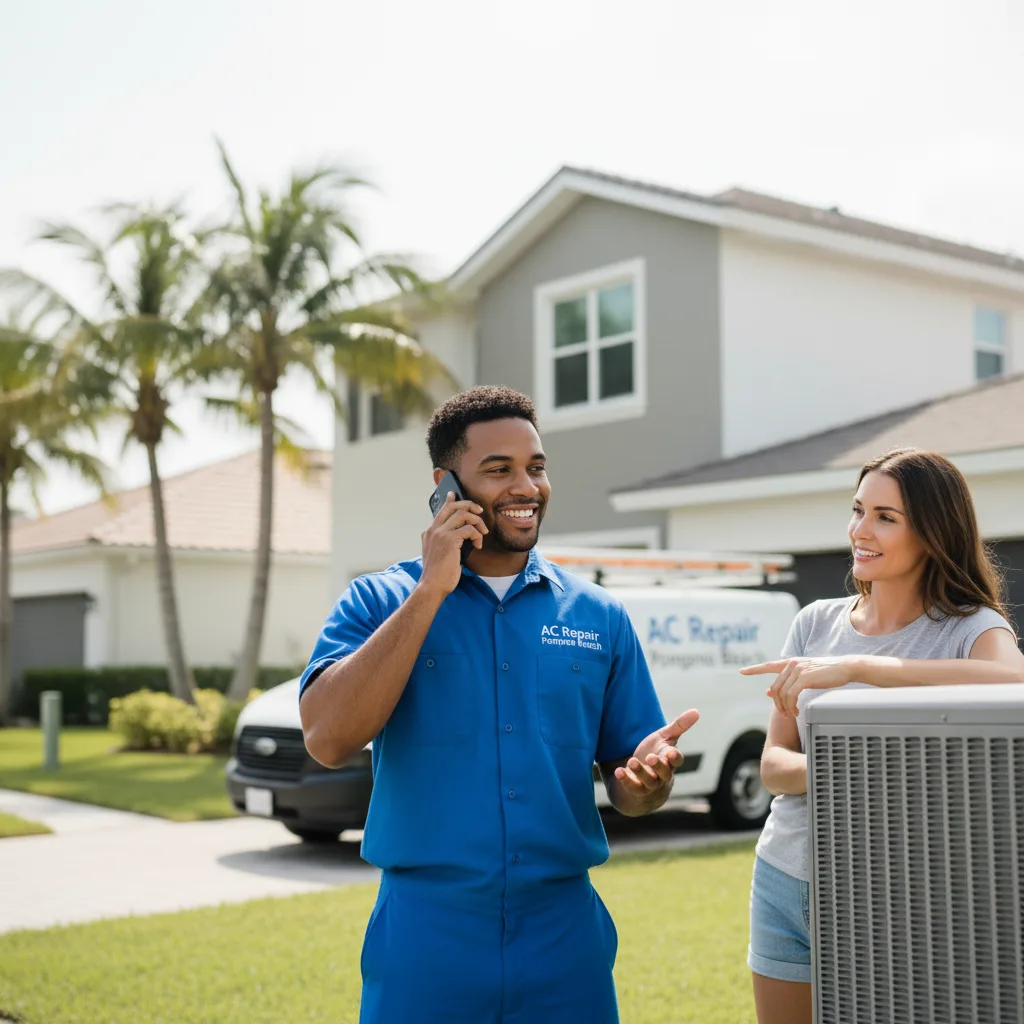 AC Repair Pompano Beach customer support in Carlinville